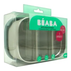 BEABA Контейнер для ланча BOITE REPAS INOX GRIS V/B BLUE