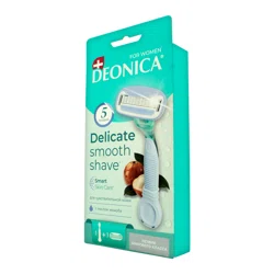 DEONICA  5 FOR WOMEN Станок бритвенный со сменной кассетой c маслом жожоба