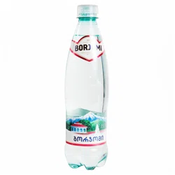 BORJOMI Вода минеральная 0,5л, пластик
