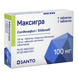 МАКСИГРА 100 мг №1 таб   Силденафил