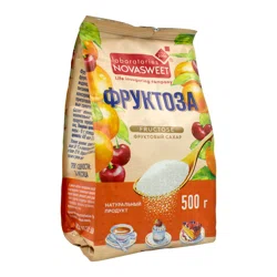 NOVASWEET Фруктоза натуральный фруктовый сахар 500гр