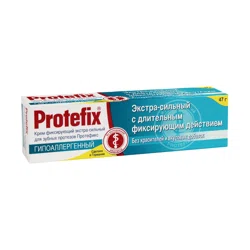 PROTEFIX Крем фиксирующий для зубных протезов Гипоаллергенный 47мл