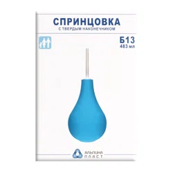 АЛЬПИНА ПЛАСТ Спринцовка с твердым наконечником