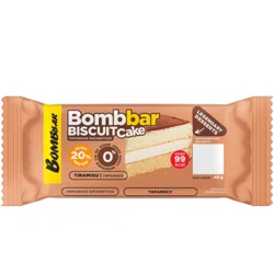 BOMBBAR Пирожное бисквитное Тирамису 45гр