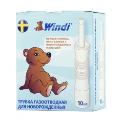 ПРЕМЬЕР НУТРИШИНАЛ Трубка газоотводная WINDI 10шт