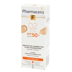 PHARMACERIS F Флюид тональный защитный тон-02 SPF 50