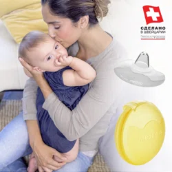 MEDELA Накладки для кормления + контейнер CONTACT NIPPLE SHIELDS ( размер M) 20мм