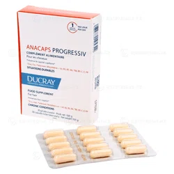DUCRAY ANACAPS PROGRESSIV Капсулы от хронического выпадения волос 30 шт