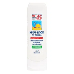 FLORESAN Крем-блок от загара водостойкий SPF 45, 125мл.