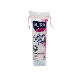 AURA Диски ватные Beauty 80шт