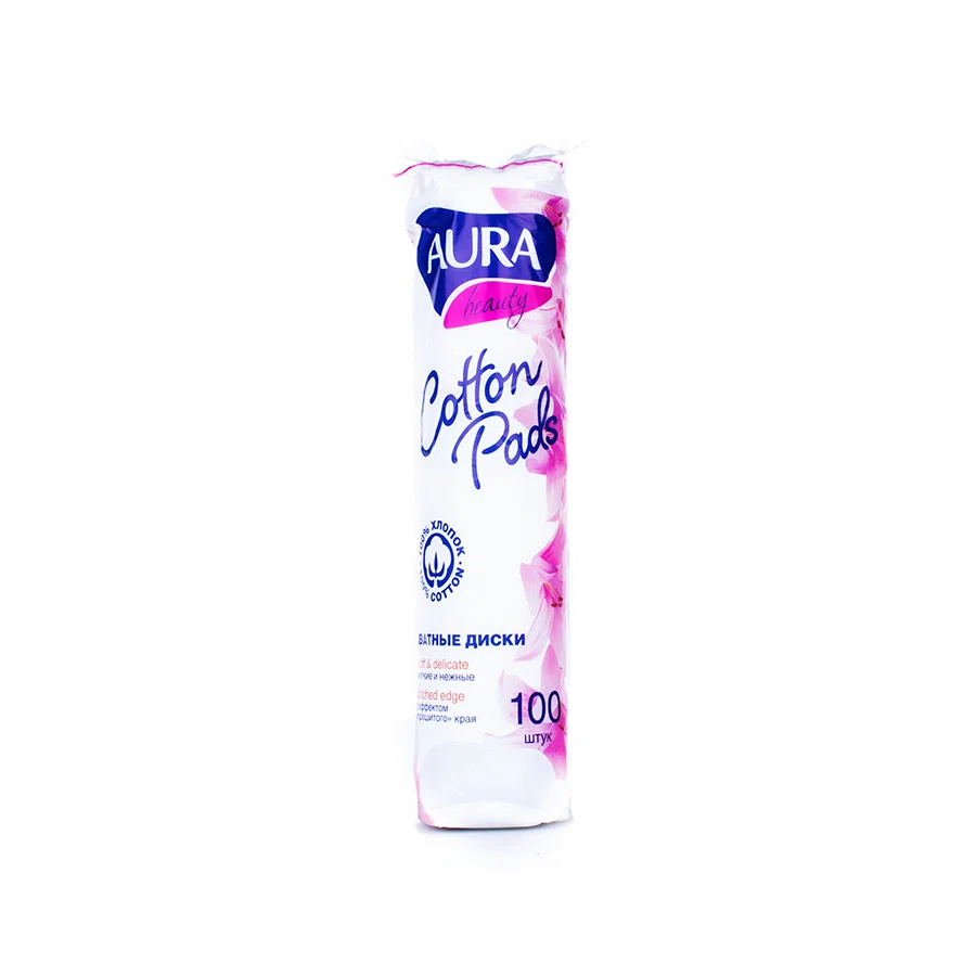 AURA Диски ватные Beauty, 100шт.
