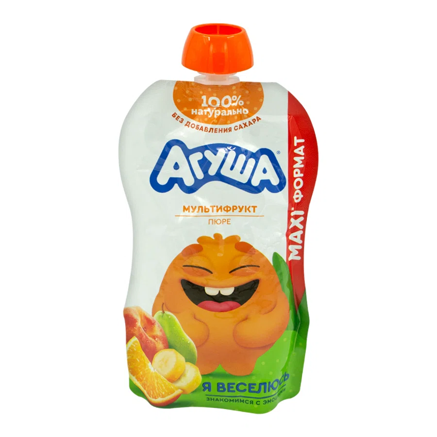 АГУША Пюре фруктовое мультифрукт 160гр