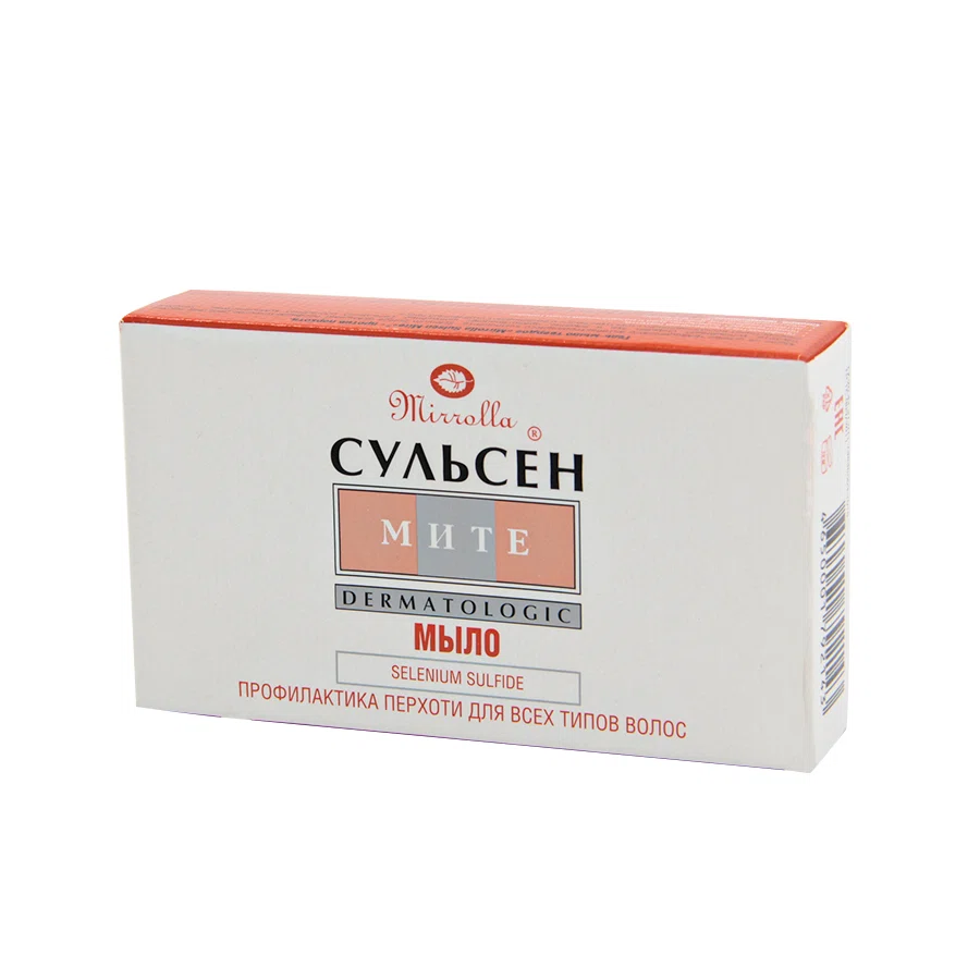 MIRROLLA Мыло сульсеновое 1% Мите 100гр