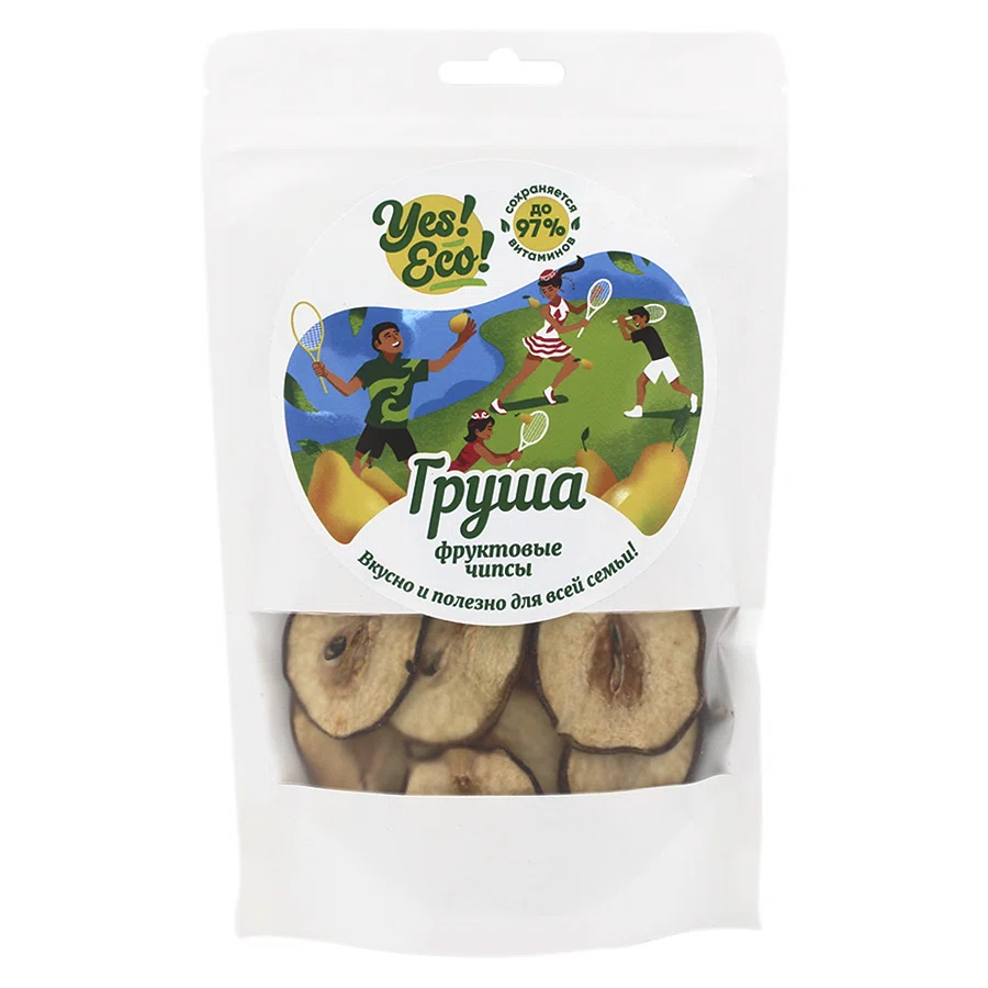 BAIS GROUP Чипсы фруктовые Yes Eco Груша 70гр