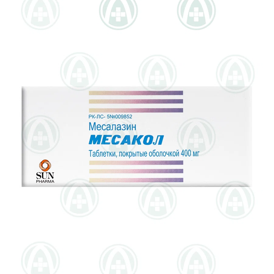 МЕСАКОЛ 400 мг №50 Месалазин