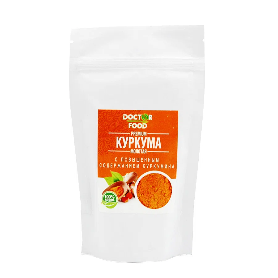 ТИАВИТ DOCTOR FOOD Куркума молотая Премиум 100гр