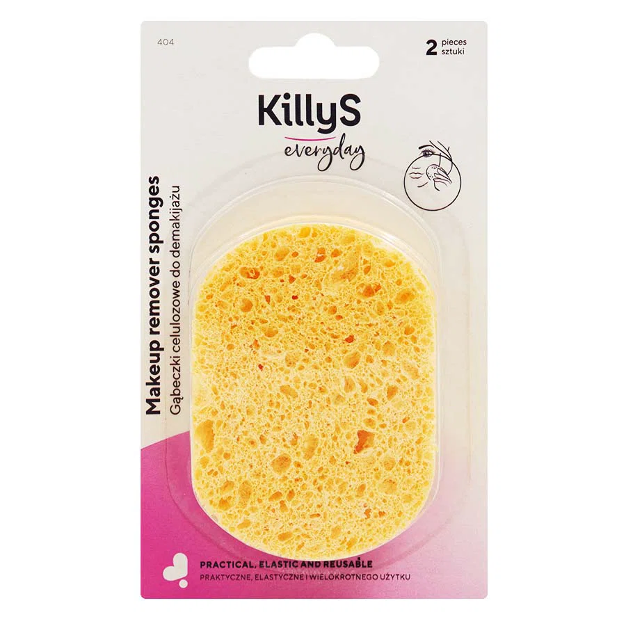KILLYS Губка пористая из целюлозы 2шт