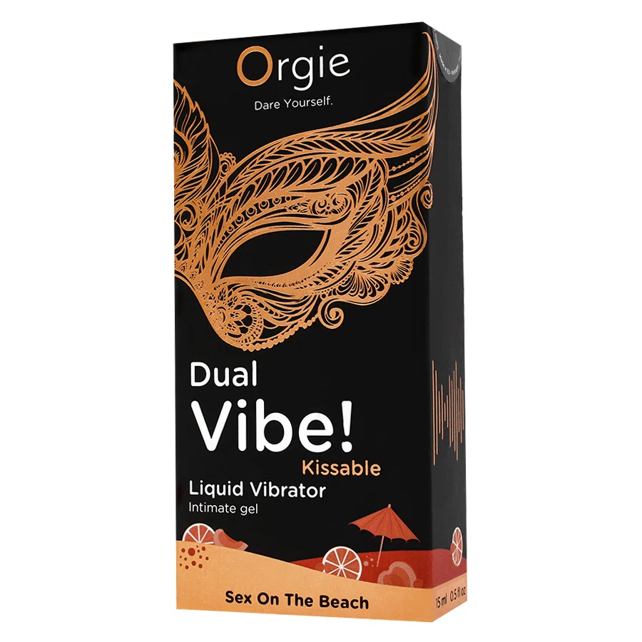 ORGIE Гель интимный Dual vibe Коктейль Секс на пляже 15мл