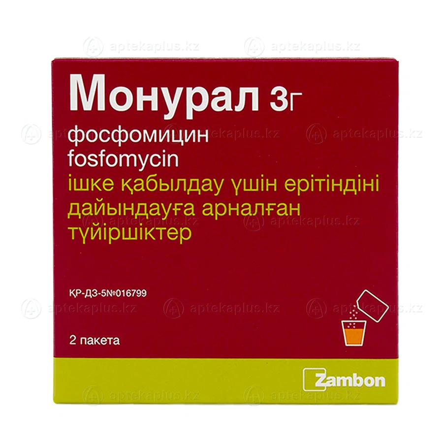 МОНУРАЛ 3 г №2 гран д/приг. р-ра  Фосфомицин