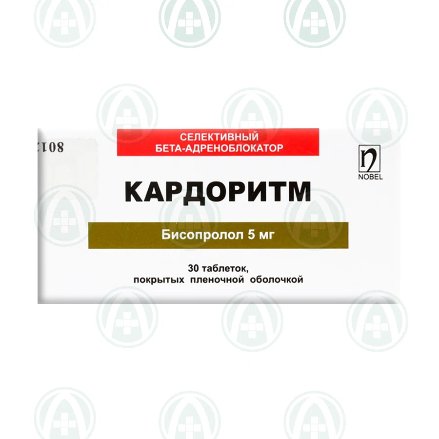 КАРДОРИТМ  5 мг №30 таб