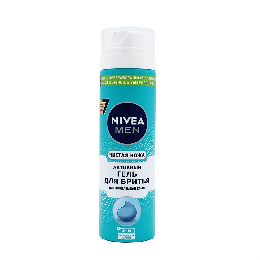 NIVEA Гель для бритья для проблемной кожи 200мл
