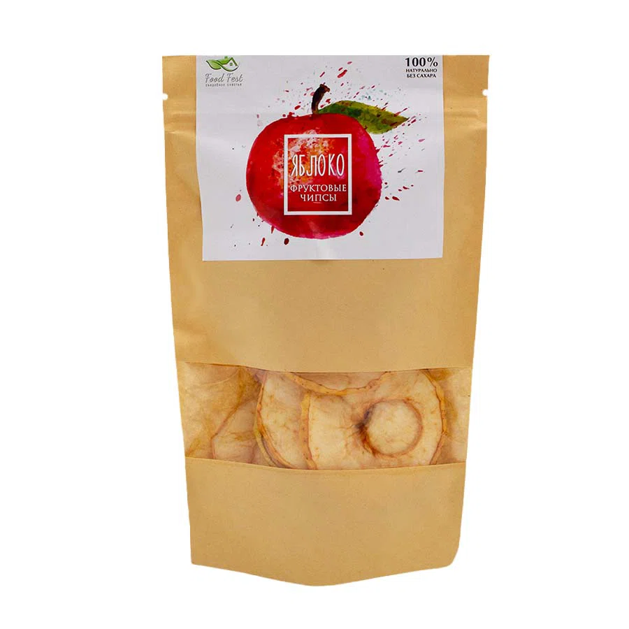 FOOD FEST Чипсы фруктовые Яблоко б/с 30гр