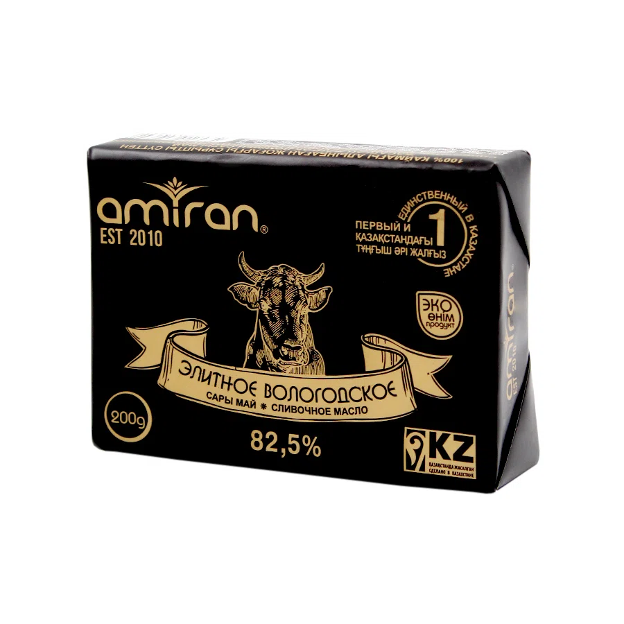 AMIRAN Масло сливочное 82,5 % 200гр