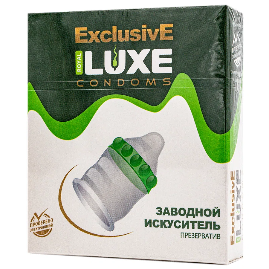 LUXE Презерватив Заводной искуситель 1шт