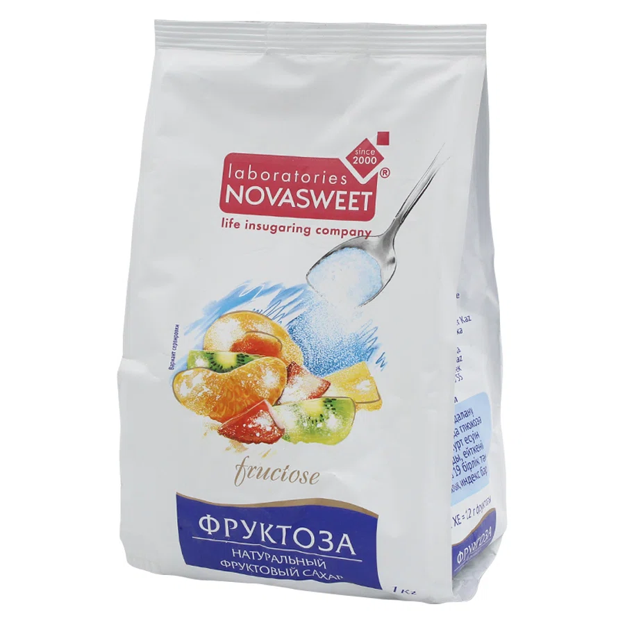 NOVASWEET Фруктоза натуральный фруктовый сахар 1кг