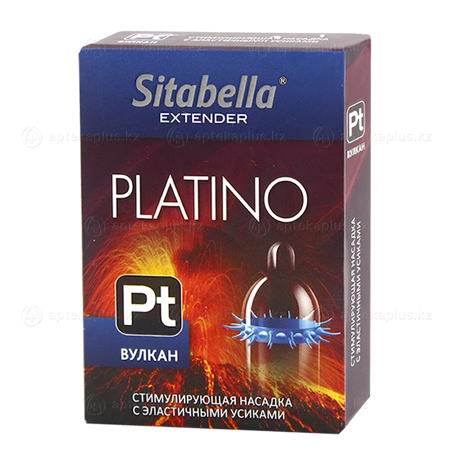 SITABELLA EXTENDER Насадка стимулирующая Platino Вулкан 1419 4.16.44.13