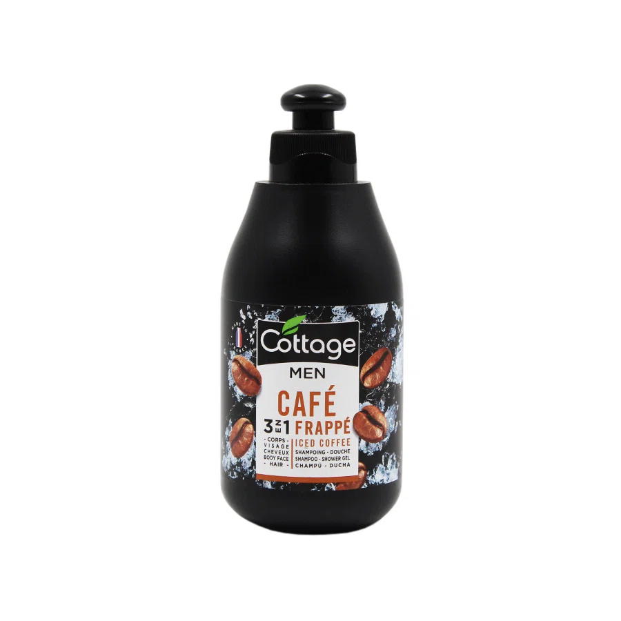 COTTAGE Шампунь 3 в 1 Men Cafe 250мл