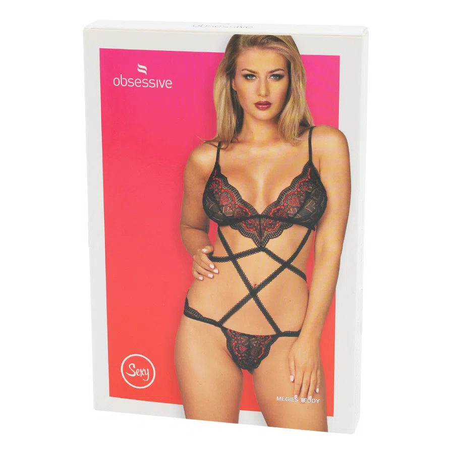 OBSESSIVE Тедди Мегги S/M черный 05689