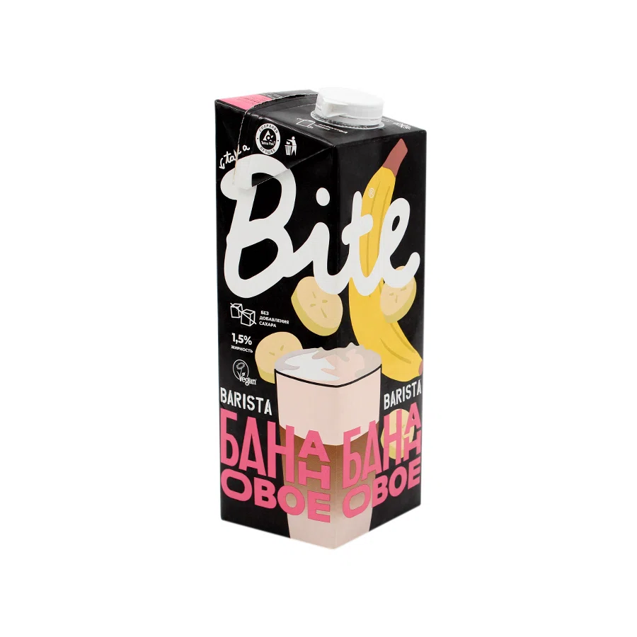 BITE Напиток банановый Barista 1л