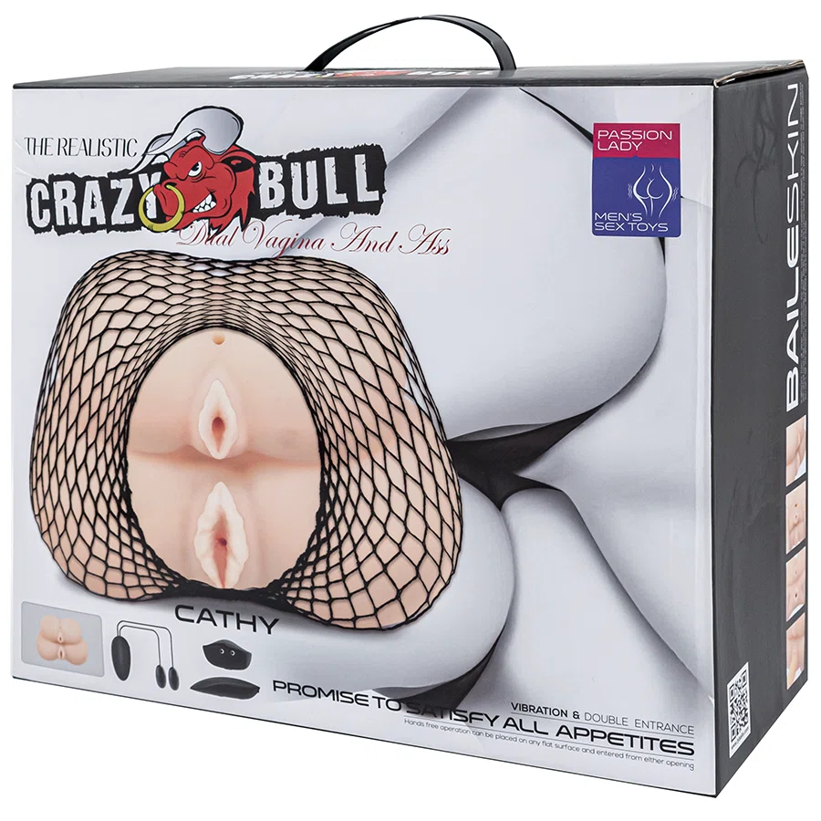 BAILE Мастурбатор Crazy Bull Vagina and Ass BM-009136