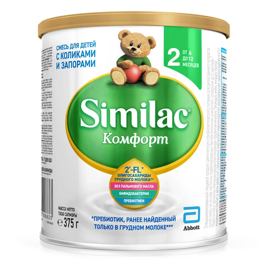 ABBOTT Смесь SIMILAC Комфорт от 6 до 12 месяцев 375 гр