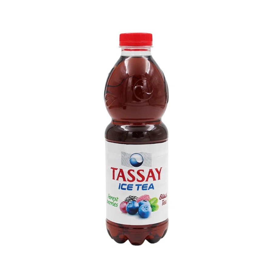TASSAY Черный чай с лесными ягодами 1л пластик