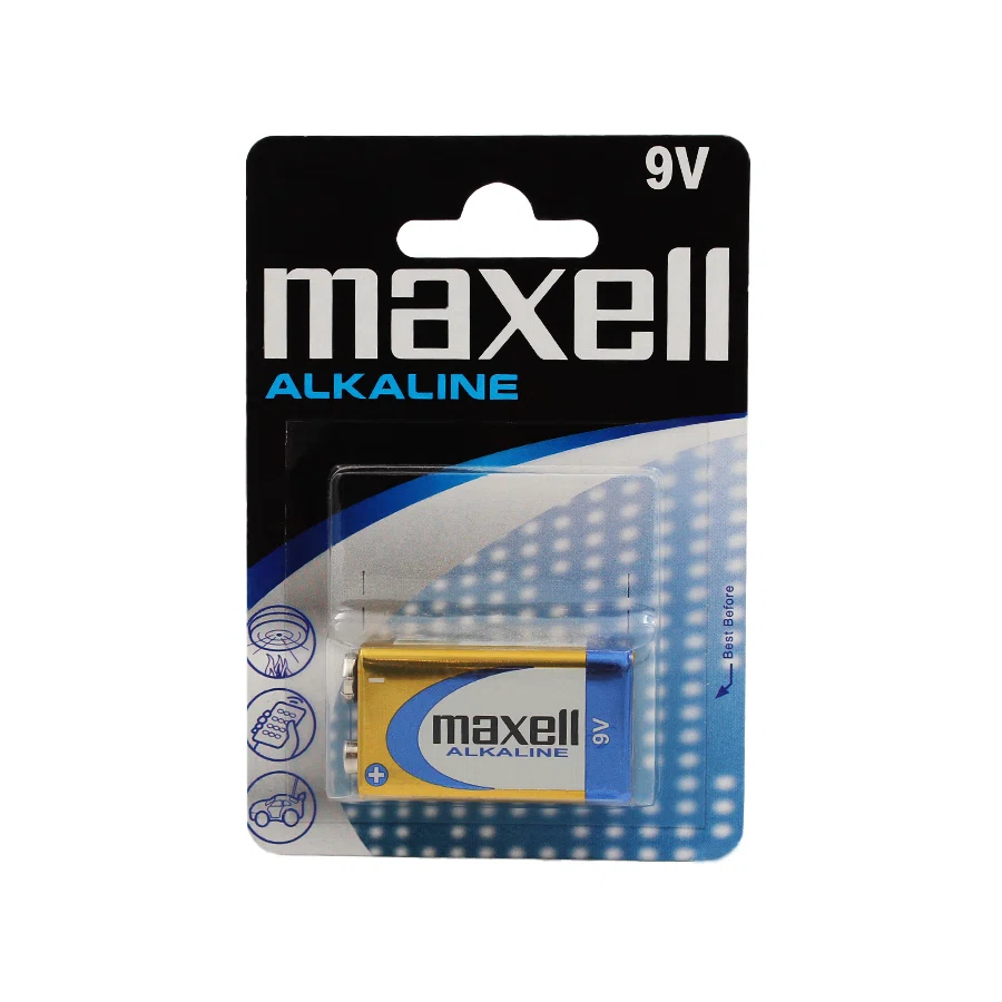 MAXELL Батарейка 9V 6LR61/MN1604