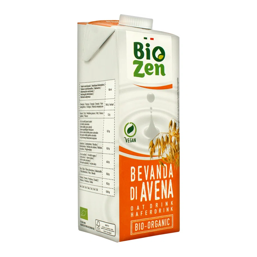 BIOZEN Молоко овсяное 1л