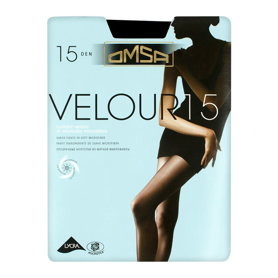 OMSA Колготки  OMSA 15 nero 2-S