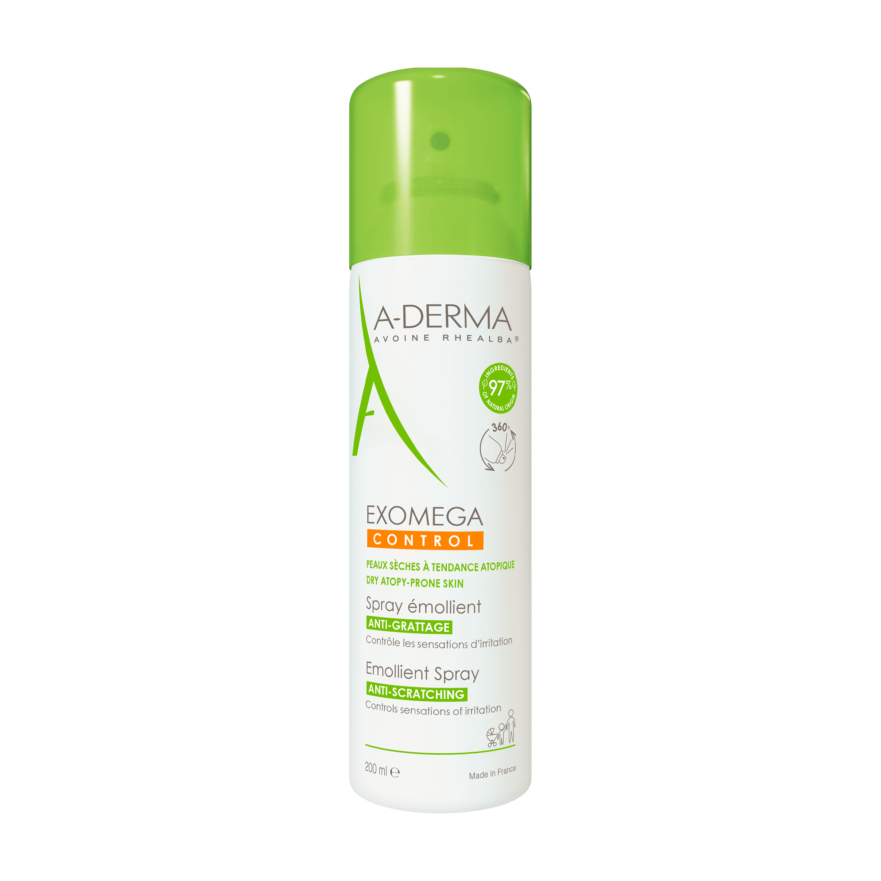 A-DERMA EXOMEGA CONTROL Спрей смягчающий 200 мл