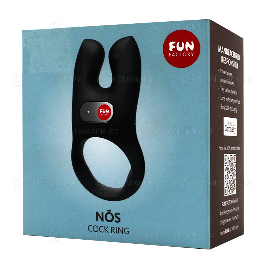 FUN FACTORY Кольцо эрекционное NOS черный 51100