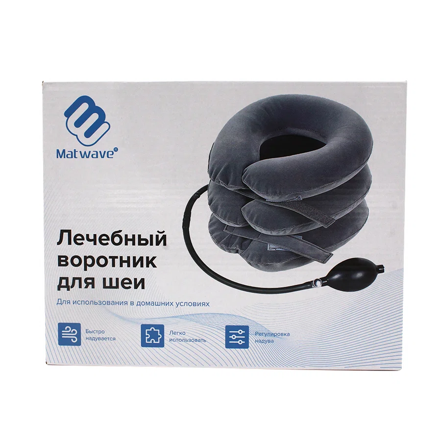 MATWAVE Воротник Массажный флок