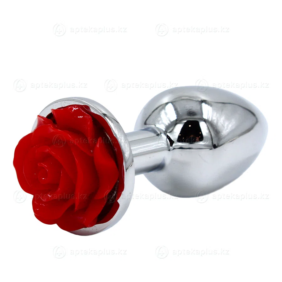 МНЕ НРАВИТСЯ! Пробка анальная металл Rose S