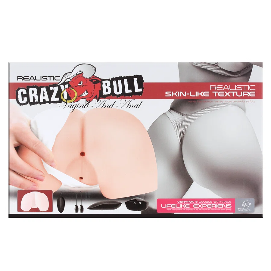 BAILE Мастурбатор Crazy Bull Vagina and Anal BM-009175Z-1
