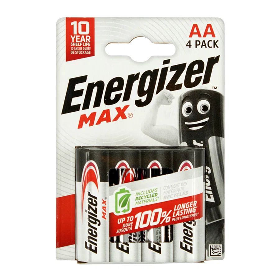 ENERGIZER Батарейки  МАХ AA 4 pack 4шт