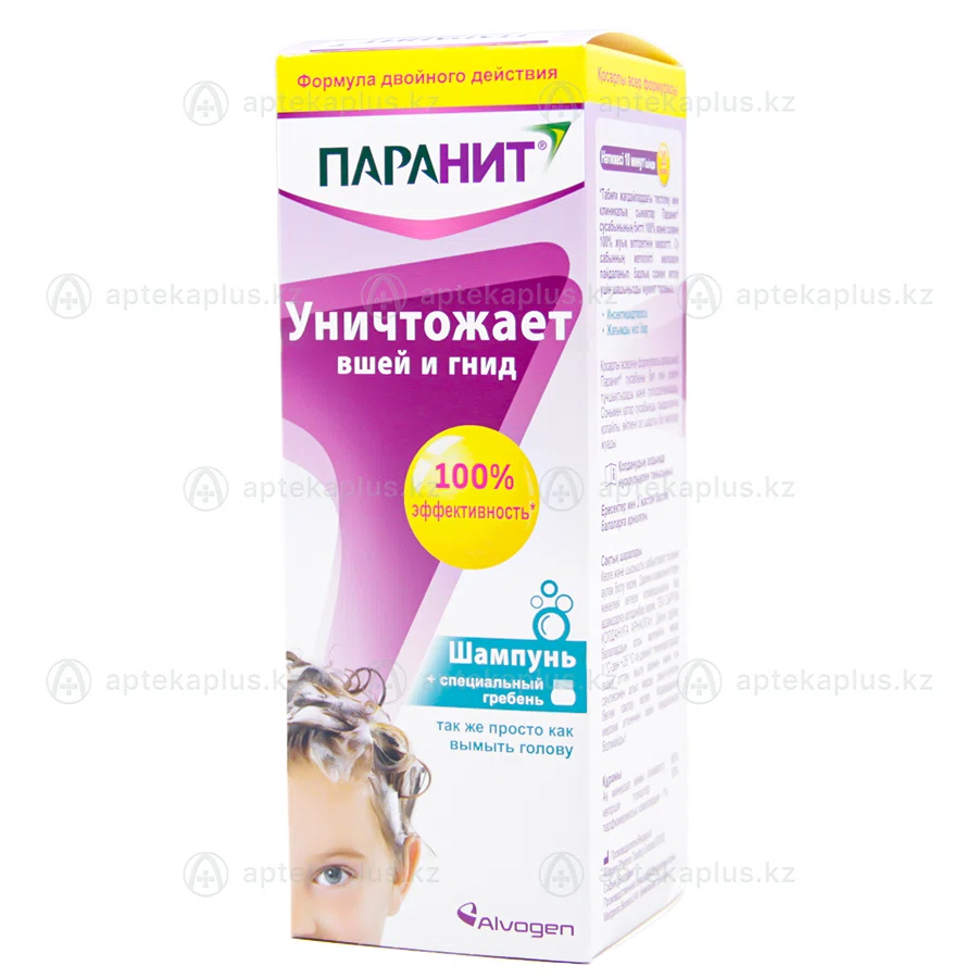 ПАРАНИТ шампунь 200 мл+ гребень