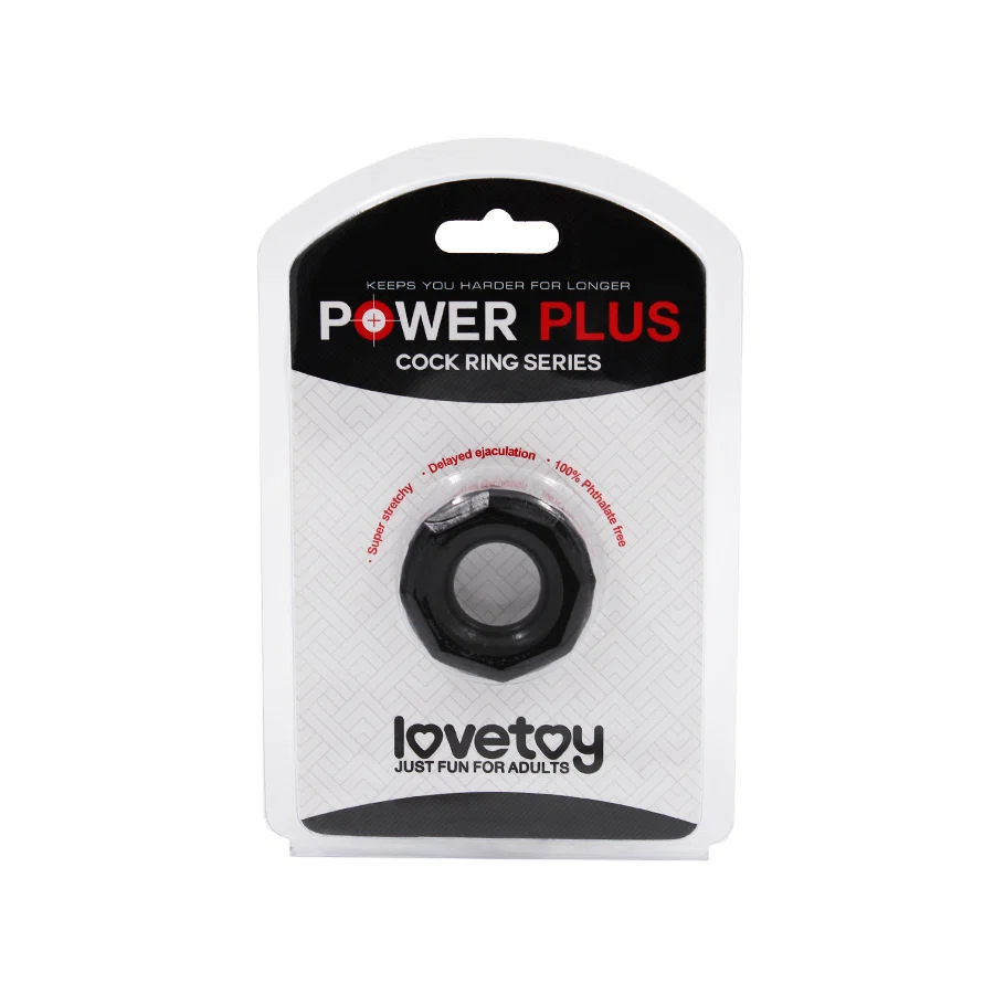 LOVETOY POWER PLUS Кольцо эрекционное LV1434В