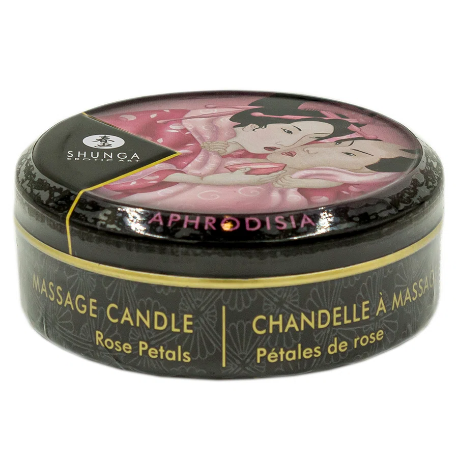SHUNGA Свеча APHRODISIA Massage Candle Rose