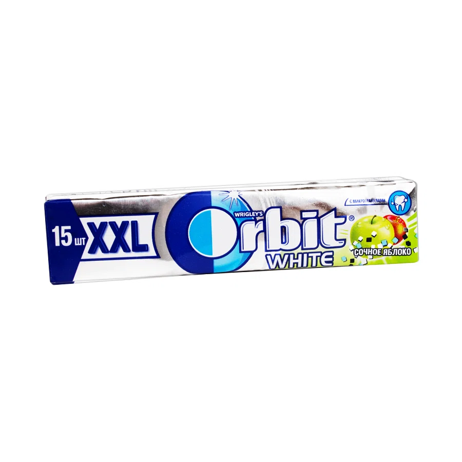 ORBIT Жевательная резинка XXL Сочное яблоко 15шт