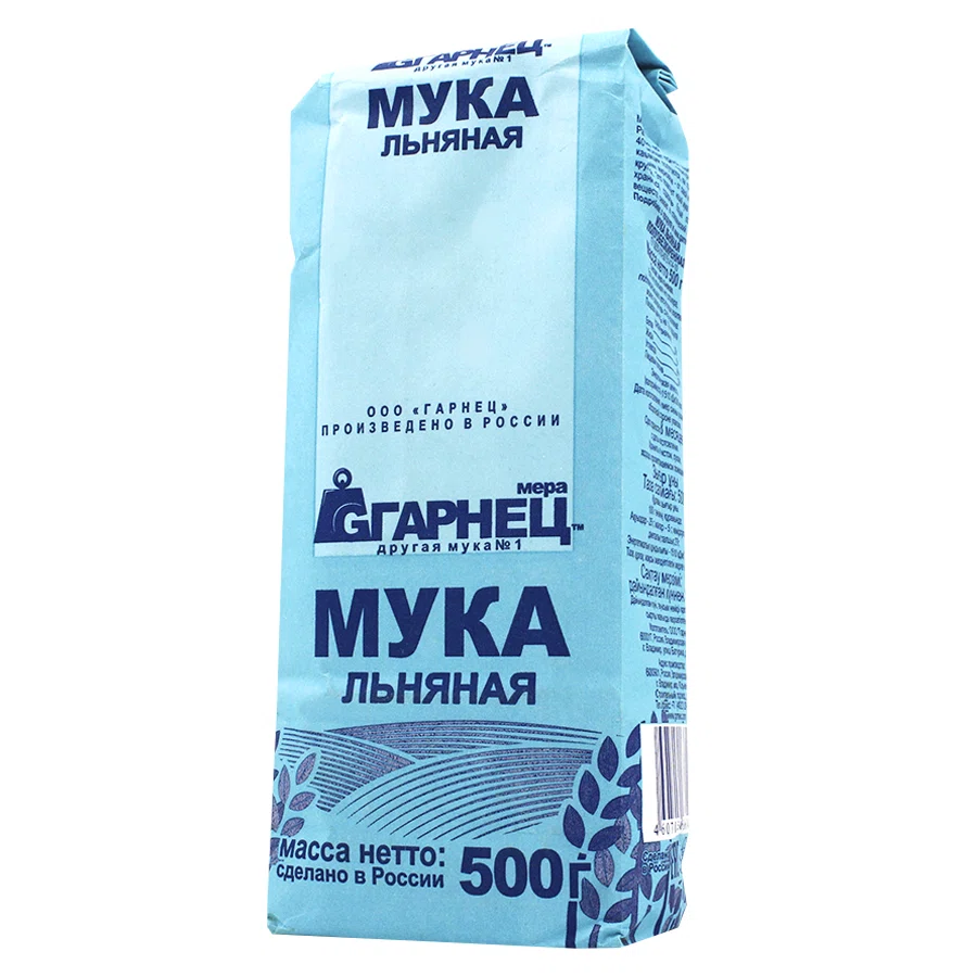 ГАРНЕЦ Мука льняная 500 гр
